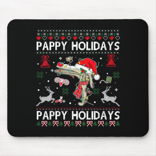 Mousepad Reindeer Speculum Obgyn Nurse Ugly Christmas Obste (Frente)