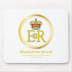 Mousepad Reino da rainha Elizabeth II