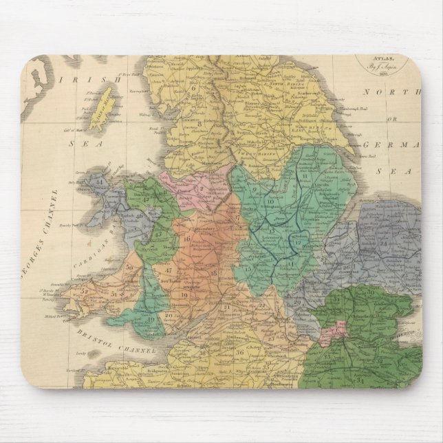 Mousepad Reinos dos Anglo-Saxões (Frente)