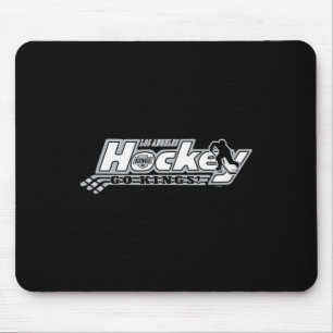 Mousepad Reis de Los Angeles Hockey Preto Licenciado Oficia