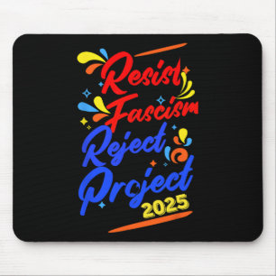 Mousepad Rejeição ao fascismo 2025