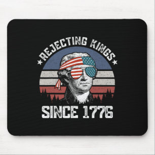Mousepad Rejeitando Reis Desde 1776 George Washington 4 de