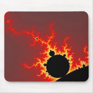 Mousepad Relâmpago de incêndio