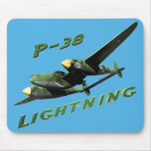 Mousepad Relâmpago P-38
