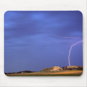 Mousepad Relâmpagos atingem montes perto de Scottsbluff