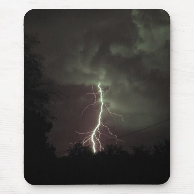 Mousepad Relâmpagos nas nuvens (Frente)