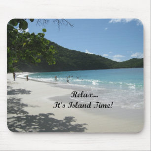 Mousepad Relaxe...É a Hora da Ilha!