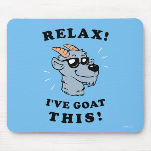 Mousepad Relaxe! Eu tenho a cabra isto