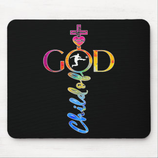 Mousepad Religious Jesus Soccer Child Of God Soccer _1 