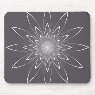 Mousepad relógio de quartzo do enfumaçado