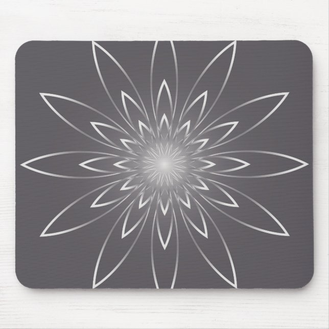 Mousepad relógio de quartzo do enfumaçado (Frente)