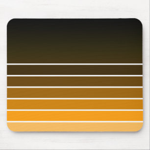 Mousepad relógio laranja