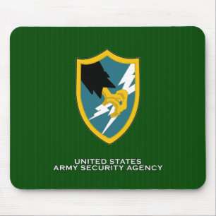 Mousepad Remendo de ombro da agência de segurança do