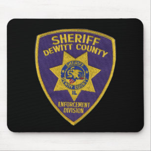 Mousepad Remendo do departamento dos xerifes de Dewitt