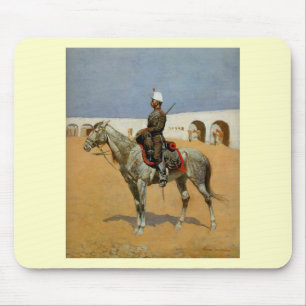 Mousepad Remington's Cavalryman of the Line, México (1889)