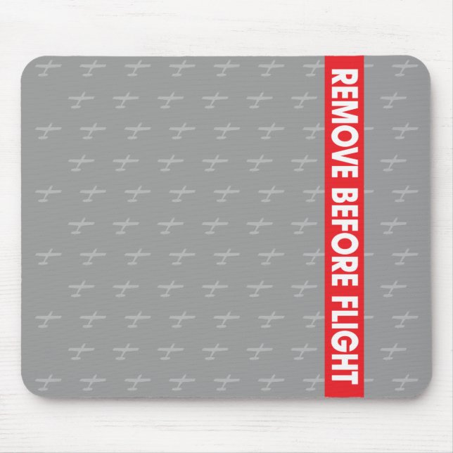 Mousepad Remova antes do vôo - Avaiation (Frente)