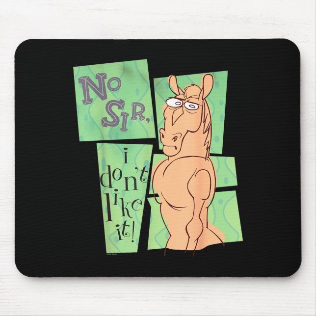 Mousepad Ren &amp; Stimpy No Sir I Don’t Like It  (Frente)