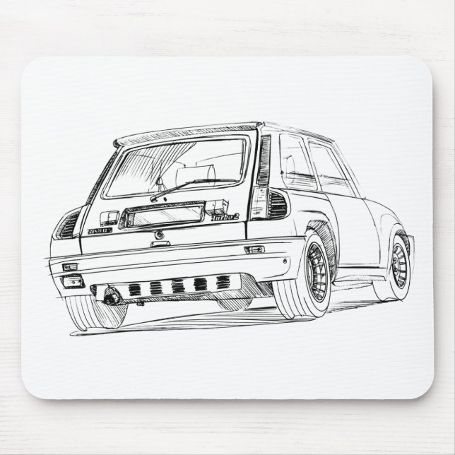 Mousepad Ren R5 Turbo (Frente)