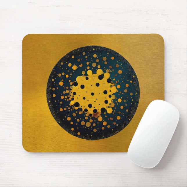 Mousepad Renascimento – Círculo Abstrato de Emergência (Com mouse)
