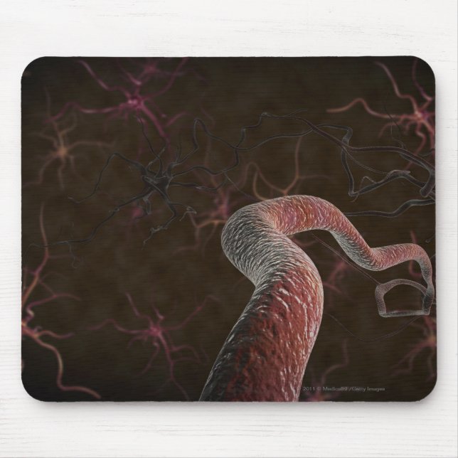 Mousepad Rendição de Digitas dos neurônios (Frente)