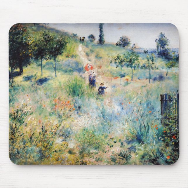 Mousepad Renoir - Caminho Que Lidera Através da Grama Alta (Frente)