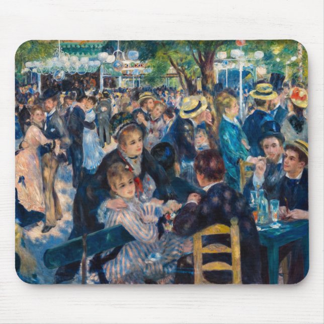 Mousepad Renoir - Dança no Le Moulin de la Galette (Frente)