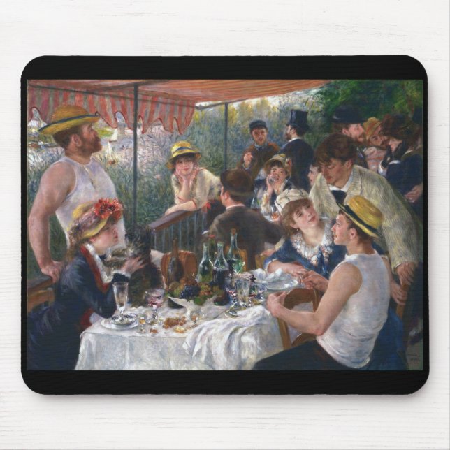 Mousepad Renoir, "Luncheon do Partido Barco" (Frente)