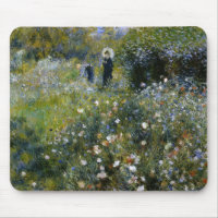 Renoir Mulher com Parasol em Jardim de Belas Artes