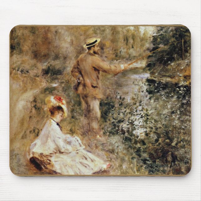 Mousepad Renoir - O Pescador (Frente)