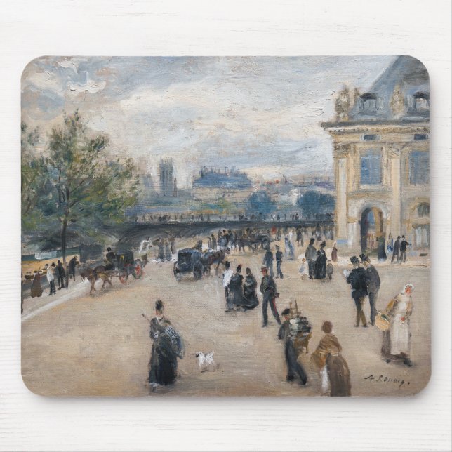 Mousepad Renoir - Paris, Institut au Quai Malaquais (Frente)