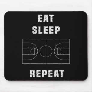 Mousepad repetir o basquete de dormir