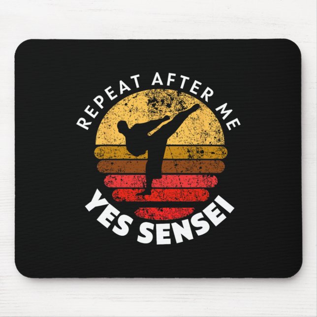 Mousepad Repita Depois De Mim Sim Sensei (Frente)
