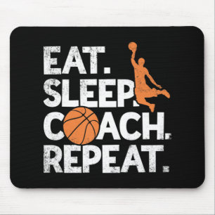 Mousepad Repórter de treinador de basquete assistente para 