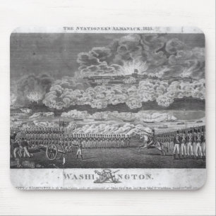 Mousepad Representação da cidade da captação de