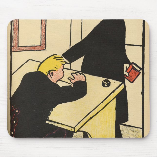Mousepad Reprimendas de um professor seu aluno dos crimes (Frente)