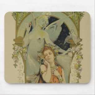 Mousepad Reprodução de uma propaganda de poster a ópera