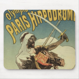 Mousepad Reprodução de uma propaganda de poster 'um