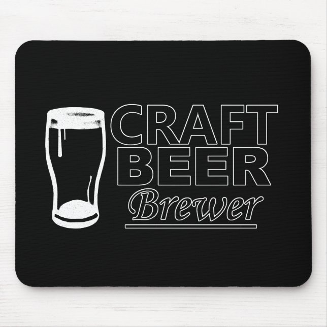 Mousepad Reprodutor de cerveja artesanato (Frente)