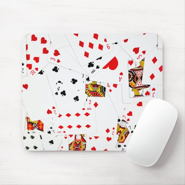 Mousepad Reproduzindo coleção de cartões (Com mouse)