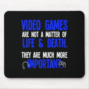 Mousepad Reproduzindo Videos games Diversão PC Console Game