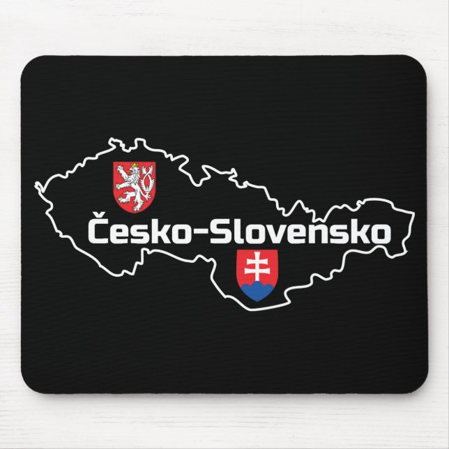 Mousepad República Checa-Eslováquia (Frente)