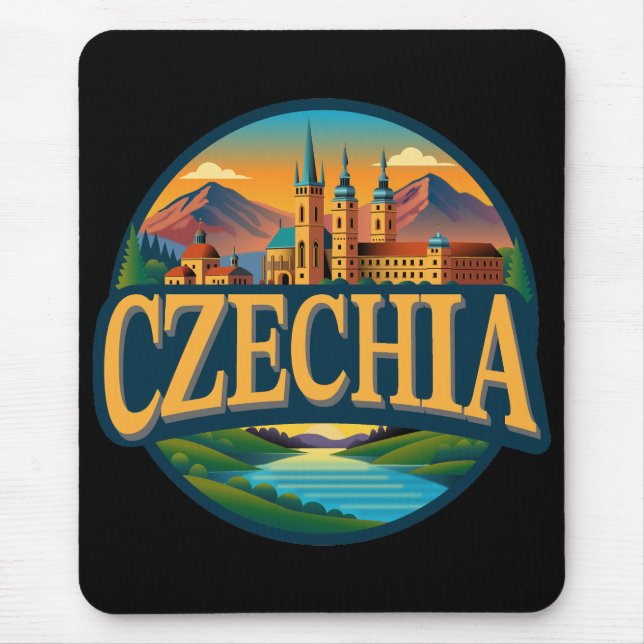 Mousepad República Checa Europa (Frente)
