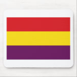 Mousepad República da bandeira da espanha - bandera<br><div class="desc">Bandeira da espanha,  Bandera de España,  bandera Española,  Bandera de la República de España.</div>