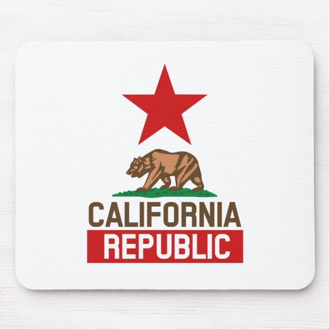 Mousepad República da Califórnia (Frente)