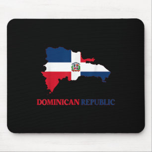 Mousepad República Dominicana Bandeira Viagem Souvenir Domi