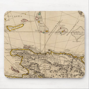 Mousepad República Dominicana, Haiti, Índias Ocidentais