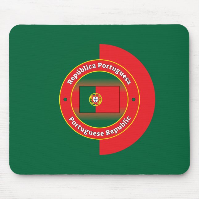 Mousepad República Portuguesa (Frente)