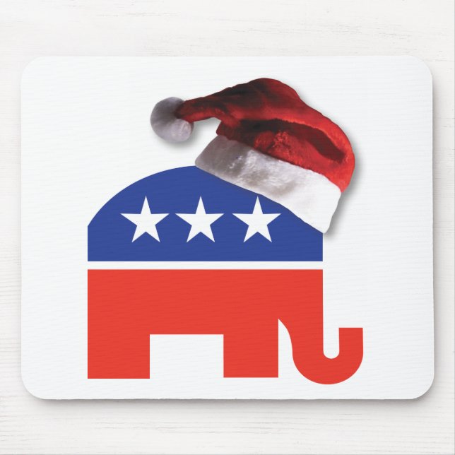 Mousepad Republicano-Elefante-XMAS (Frente)