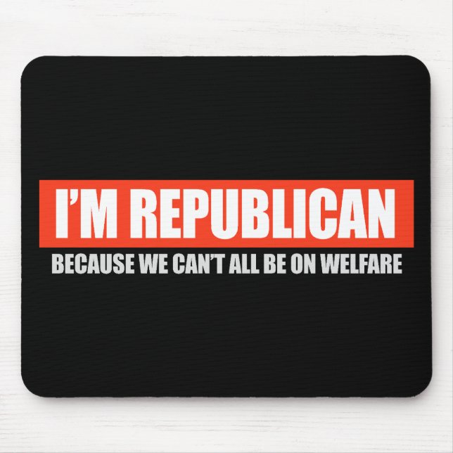 MOUSEPAD REPUBLICANO - PORQUE NÓS CHANFRAMOS TODOS (Frente)