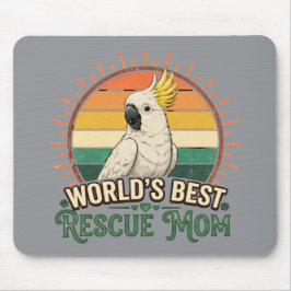 Mousepad Resgate de Cacatua Mãe Passarinho